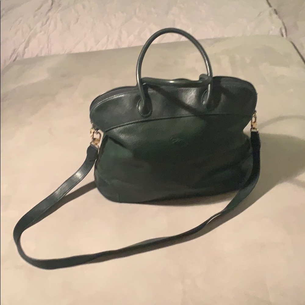 Longchamp Great condition green bag